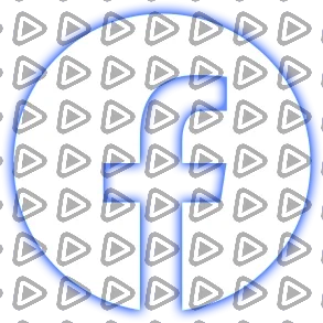 Neon Blue - Social Icon Facebook