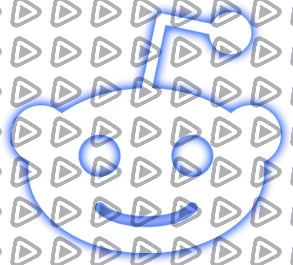 Neon Blue - Social Icon Reddit