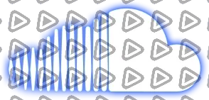Neon Blue - Social Icon Soundcloud