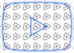 Neon Blue - Social Icon YouTube