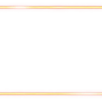 Neon Orange - Talkingbanner Game Border
