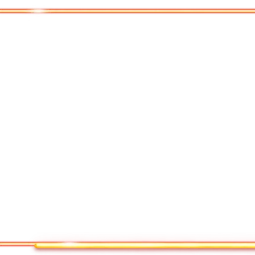 Neon Orange - Talkingbanner Game Border