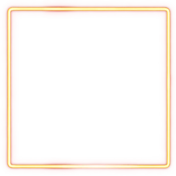 Neon Orange - Talkingbanner Game Border