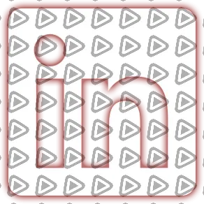 Neon Orange - Social Icon Linkedin