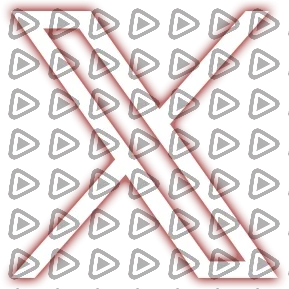 Neon Orange - Social Icon Twitter