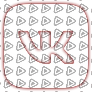 Neon Orange - Social Icon VK