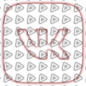 Neon Orange - Social Icon VK
