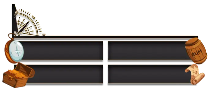 Pirate - Greenscreen 4 Panels