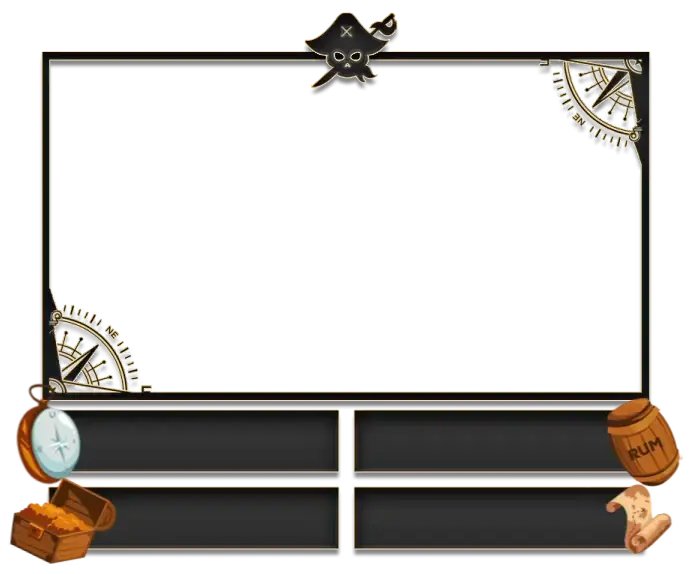 Pirate - Webcam 4 Panels