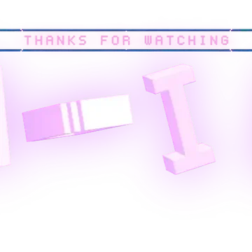 Pixelart - Intermission Ending Text