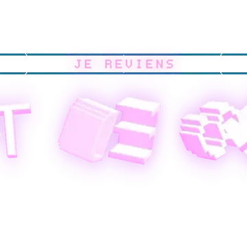 Pixelart - Intermission Pause Text