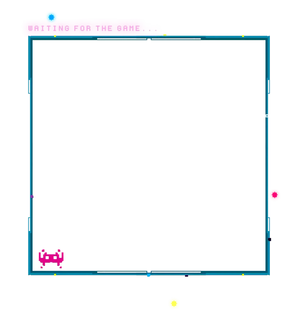 Pixelart - Talkingbanner Game Border