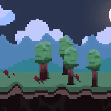 PixelWorld - Intermission Background