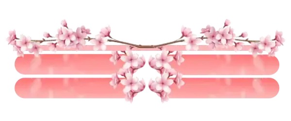 Sakura - Greenscreen 4 Panels