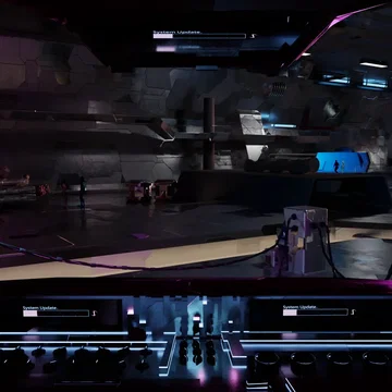 Spaceship - Talkingbanner Background