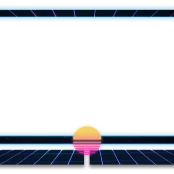 Synthwave - Webcam 2 Panels