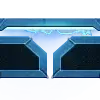 Unique Blue - Greenscreen 2 Panels