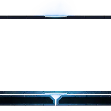 Unique Blue - Webcam 2 Panels