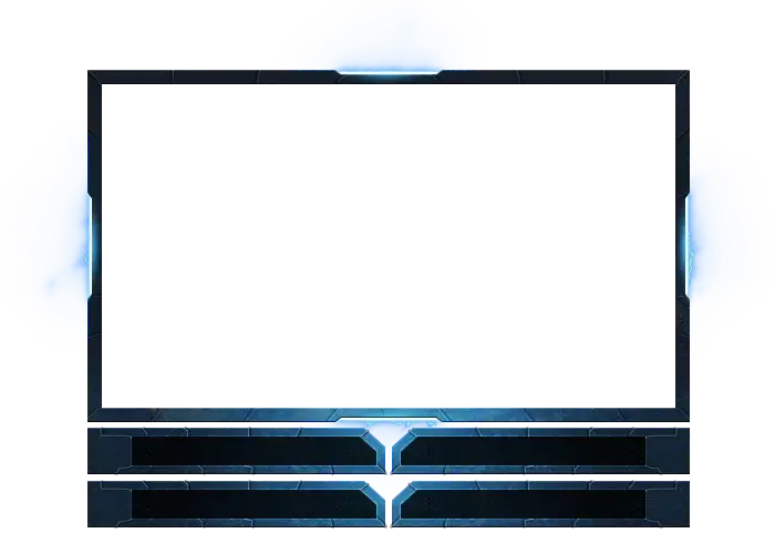 Unique Blue - Webcam 4 Panels