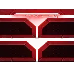 Unique Red - Greenscreen 4 Panels