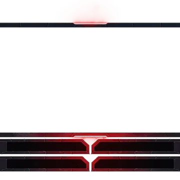 Unique Red - Webcam 4 Panels