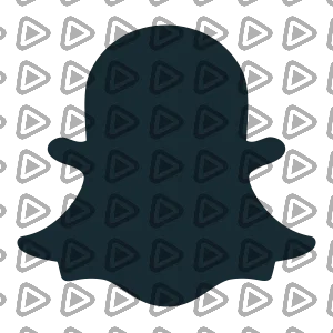Unique Red - Social Icon Snapchat