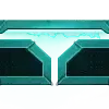 Unique Turquoise - Greenscreen 2 Panels