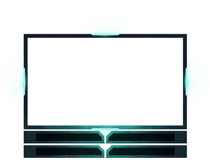 Unique Turquoise - Webcam 4 Panels