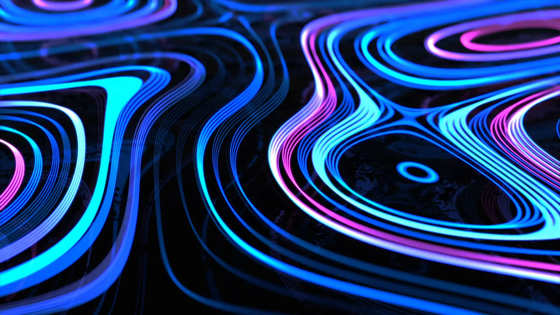 NeonWaves - Intermission Background