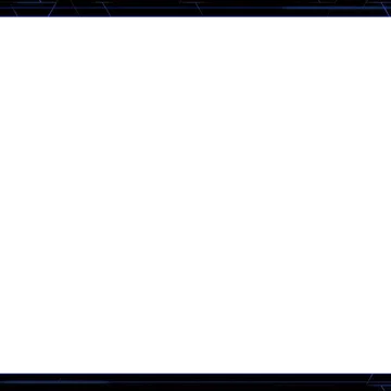Minimal Blue - Overlay Frame