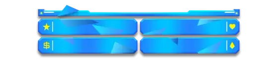 Abstract - Greenscreen 4 Panels