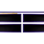 Blobs - Greenscreen 4 Panels