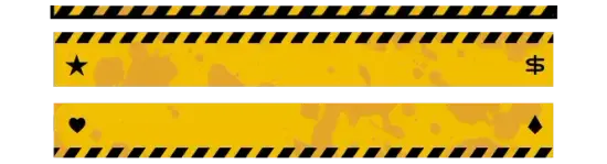 Caution - Greenscreen 4 Panels