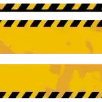 Caution - Greenscreen 4 Panels