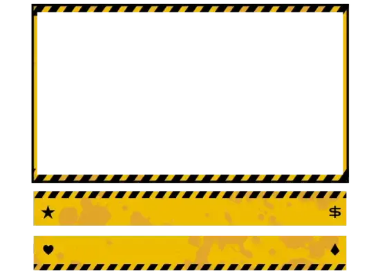 Caution - Webcam 4 Panels