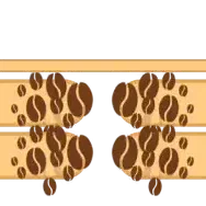 Coffee - Greenscreen 4 Panels