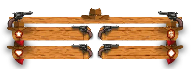 Cowboy - Greenscreen 4 Panels