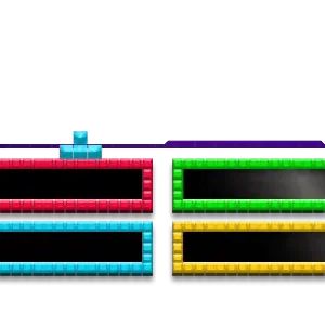 Cubic - Greenscreen 4 Panels