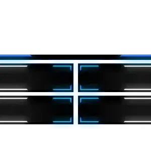 Dezign - Greenscreen 4 Panels
