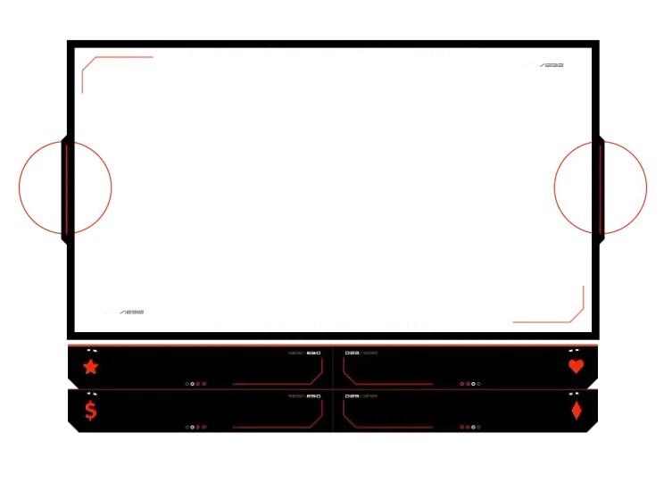 Dune - Webcam 4 Panels