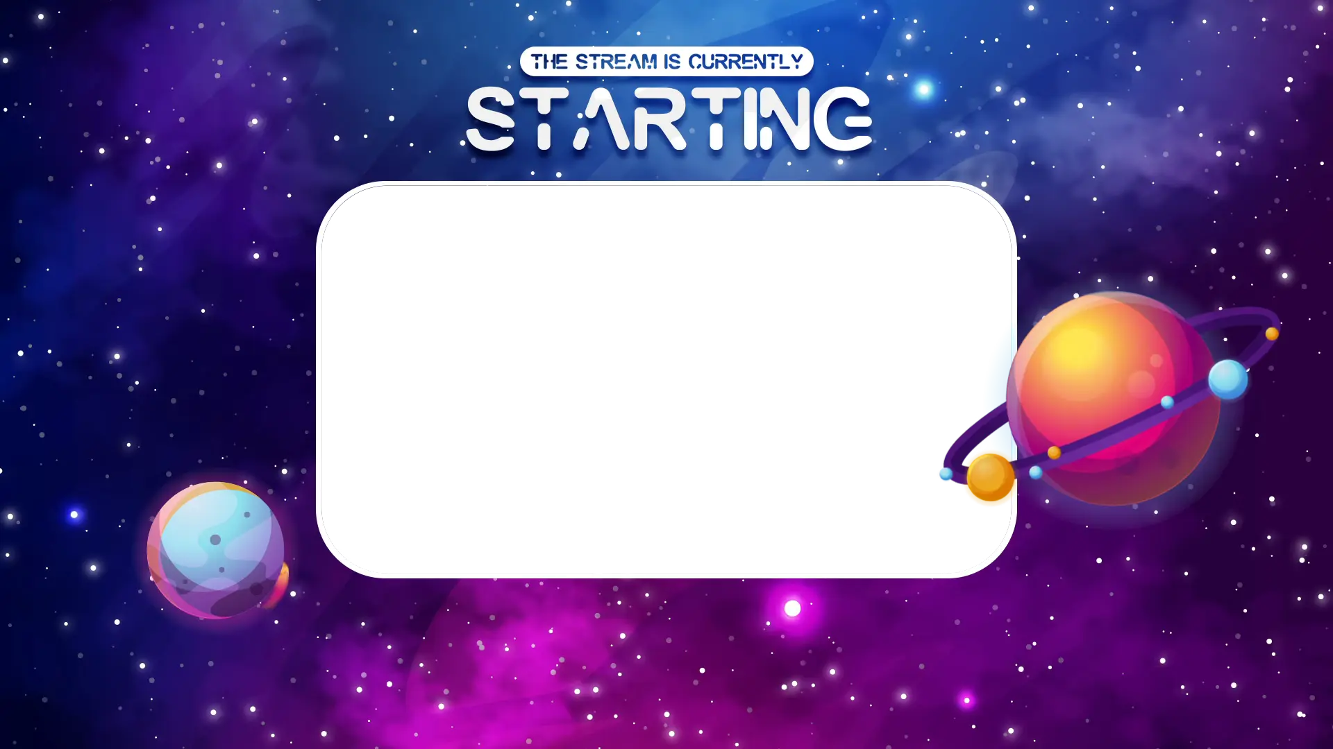 Galaxy - Intermission Starting (Legacy)