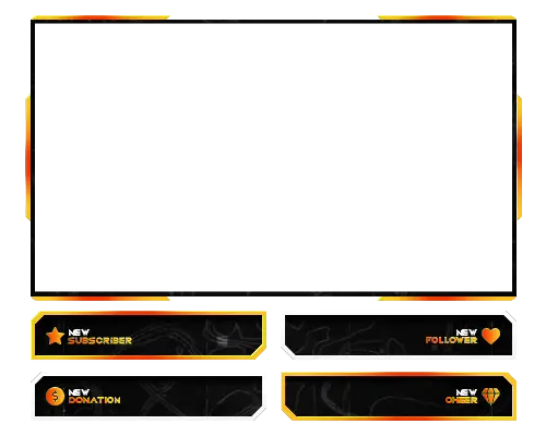 Hardcore-Gaming - Webcam 4 Panels