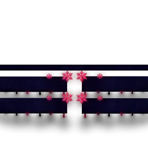 Led Christmas - Greenscreen 4 Panels