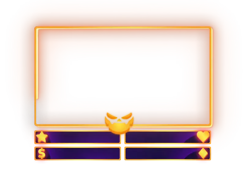 NeonHalloween - Webcam 4 Panels