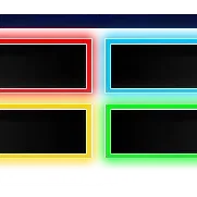 New Year - Greenscreen 4 Panels