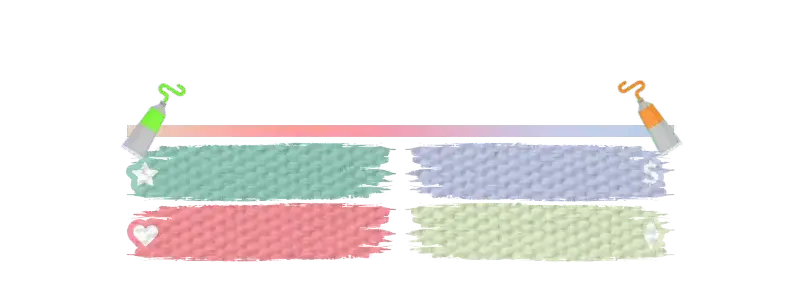 Pastel - Greenscreen 4 Panels