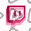 Pinkit - Social Icon Twitch
