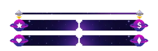 Pixel Universe - Greenscreen 4 Panels
