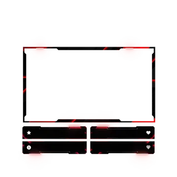 Red Carbon - Webcam 4 Panels