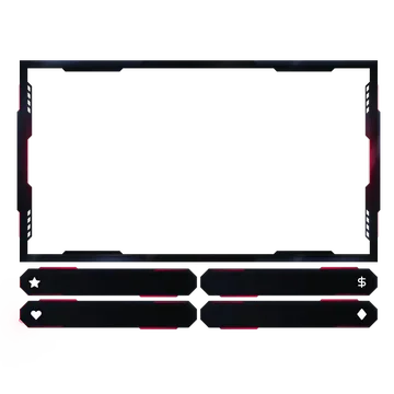 Redline - Webcam 4 Panels